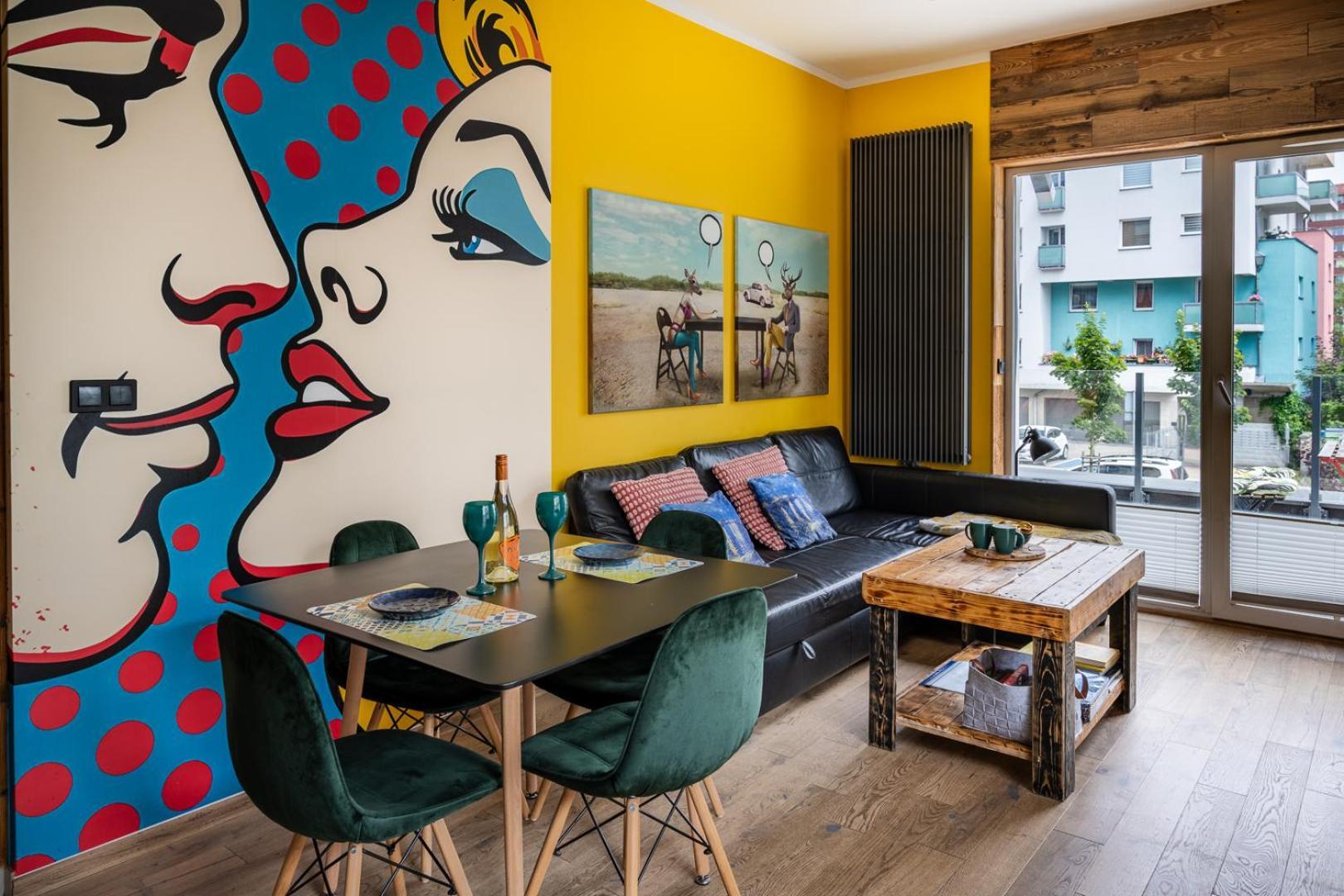 The Pop Art Apartment Katoviçe Dış mekan fotoğraf